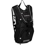 Guepardo Mochila De Hidratação Kalahari Poliéster E Ripstop 8 Litros Reservatório 2 Litros Atividades Outdoor Preto