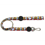 Guia Cachorro Snoopy Stripe Colorida 1 20m Colorida Zooz Pet