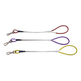 Guia De Contenção Aço 70cm Cachorro E Gato Kit 3 Und