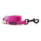 Guia De Contenção Propetz Nylon 45cm Rosa