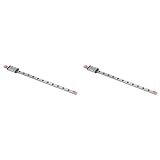 Guia Linear De 2 Unidades Trilho Deslizante De Movimento Linear De Miniaturização De Aço Com Rolamento De Alta Carga Precisão De Posicionamento De Nível M Para Impressora 3D