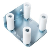 Guia Para Portão De Correr 4x1 Com Roletes 30 Mm X 70 Mm