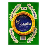 Guia Passa Fio Sonda Pvc Alma De Aço Puxa Fio 10 Mts Nf e