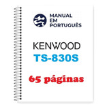 Guia Prático manual Como Usar Kenwood Ts 830 S português 