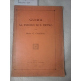 Guida Al Tesoro Di S Pietro 1925 Mons G Cascioli