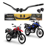 Guidão Alto Fat Preto Oxxy Xtz Lander 250 Crosser 150 Z S