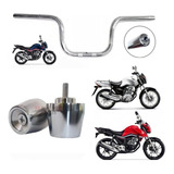 Guidão Cargo peso Pcx Cromado cg titan fan start 125 150 160