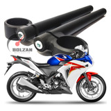 Guidão Cbr 250r Preto Fosco Semi Guidão Bolzan