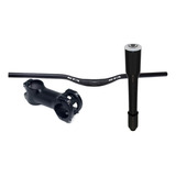 Guidao Com Mesa Adaptador Alum 31 8mm Dh 80mm Preto