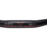 Guidão Curvo Gts Ghr33l 35mm X 720mm Preto Alumínio 2024