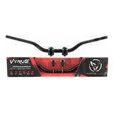 Guidão Fat Bar Alto Com Adaptador Vyrus