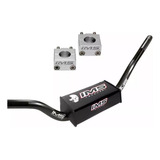 Guidão Fatbar Light T6 Ims Medio Preto 28mm Com Adaptador