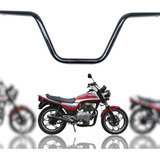 Guidao Guidon Cb 400 Ii Alto Preto