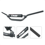 Guidão Ims Cross Bar 22mm Com Espuma Médio Preto Promo
