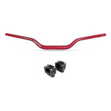 Guidão Oxxy Naked Super Fat Bar Cb 300 650f 1000r Vermelho