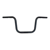 Guidão Seca Sovaco Ape Hanger 1 Polegada Preto Fosco