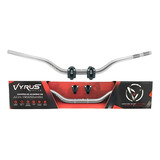 Guidão Vyrus Naked Polido Oxxy Hornet xj6 fazer cb300twister