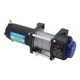 Guincho Atv De Aço Inoxidável Elétrico 4000lb 12v Sem Fio
