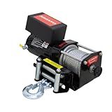 Guincho Elétrico 3000lb 1361 Kg 12v Para Quadriciclo Jipe Troller