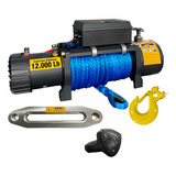Guincho Elétrico Kevlar 12000lb 5443 Kg 12v Quadriciclo Jipe