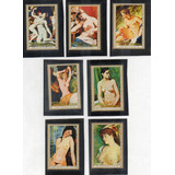 Guiné Equatorial 1970 Pinturas Nus Nude Selos Novos