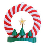 Guirlanda De Natal Pequena Enfeite Porta Apartamento Casa