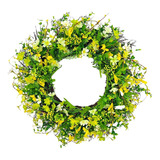 Guirlanda Floral Pendente Para Iluminar Sua Entrada Na 40cm