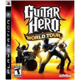  Guitar Hero World Tour Ps3 Midia Fisica Sony P Guitarra