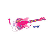 Guitarra Barbie Dreamtopia Com Luz E