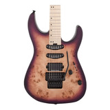 Guitarra Charvel Pro mod Dk24 Hss Fr Poplar Purple Sunset Orientação Da Mão Destro