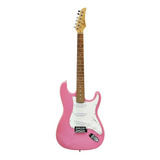 Guitarra Elétrica Condor Rx 10 Stratocaster De Tília Pink Com Diapasão De Pau rosa