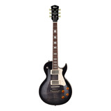 Guitarra Elétrica Cort Cr Series Cr250 De Mogno Black Transparent Com Diapasão De Jatobá