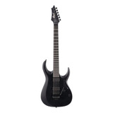 Guitarra Elétrica Cort X Series X500 Menace De Bordo mogno Black Satin Satin Com Diapasão De Ébano