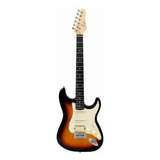 Guitarra Eletrica Giannini G 101 3 Tone Sb Com Escudo Branco