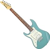 Guitarra Elétrica Ibanez 6 Cordas Para Canhoto AZES40L PRB Purist Blue