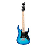 Guitarra Eletrica Ibanez Grgm21m blt Blue Burst Escudo Preto