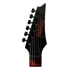 Guitarra Elétrica Ibanez Rg Gio Grg131dx De  Choupo Black Flat Com Diapasão De Amaranto