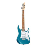 Guitarra Elétrica Ibanez Rg Gio Grx40 De Choupo Metallic Light Blue Com Diapasão De Jatobá