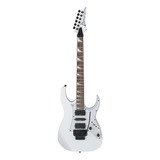Guitarra Elétrica Ibanez Rg Standard Rg350dxz De Meranti White Com Diapasão De Jatobá Assado