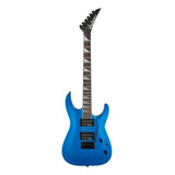 Guitarra Elétrica Jackson Js Series Js22 Dka Dinky De Choupo Blue Brilhante Com Diapasão De Amaranto
