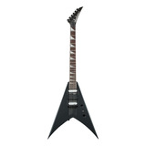 Guitarra Elétrica Jackson Js Series King V Js32t De Choupo Gloss Black Brilhante Com Diapasão De Amaranto
