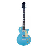 Guitarra Eletrica Les Paul Strinberg Lps 230 Mb Azul Jazz Bl Cor Azul turquesa Material Do Diapasão Madeira Técnica Orientação Da Mão Destro