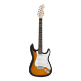 Guitarra Elétrica Michael St Gm222n Stratocaster De Tília Vintage Sunburst Com Diapasão De Bordo