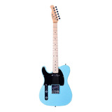 Guitarra Eletrica Michael Tl Canhota Gm385n Lh Blue C Cor Antigue Blue Orientação Da Mão Destro