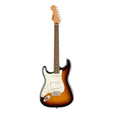 Guitarra Elétrica Para Canhoto Squier By Fender Classic Vibe Stratocaster 60s De Nato 3 color Sunburst Brilhante Com Diapasão De Pau rosa