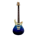 Guitarra Elétrica Prs Guitars Se Custom 24 De Bordo mogno 2021 Blue Fade Com Diapasão De Pau rosa
