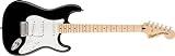 Guitarra Elétrica Squier Affinity Series Stratocaster Preta Bordo