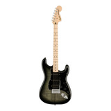 Guitarra Elétrica Squier By Fender Affinity Series Stratocaster Fmt Hss De Choupo Black Burst Brilhante Com Diapasão De Bordo