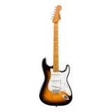 Guitarra Elétrica Squier By Fender Classic Vibe 50s Stratocaster De Pinheiro 2 color Sunburst Poliuretano Brilhante Com Diapasão De Bordo
