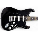 Guitarra Elétrica Strato S Premium Phx Preta St 1 Alv Bk